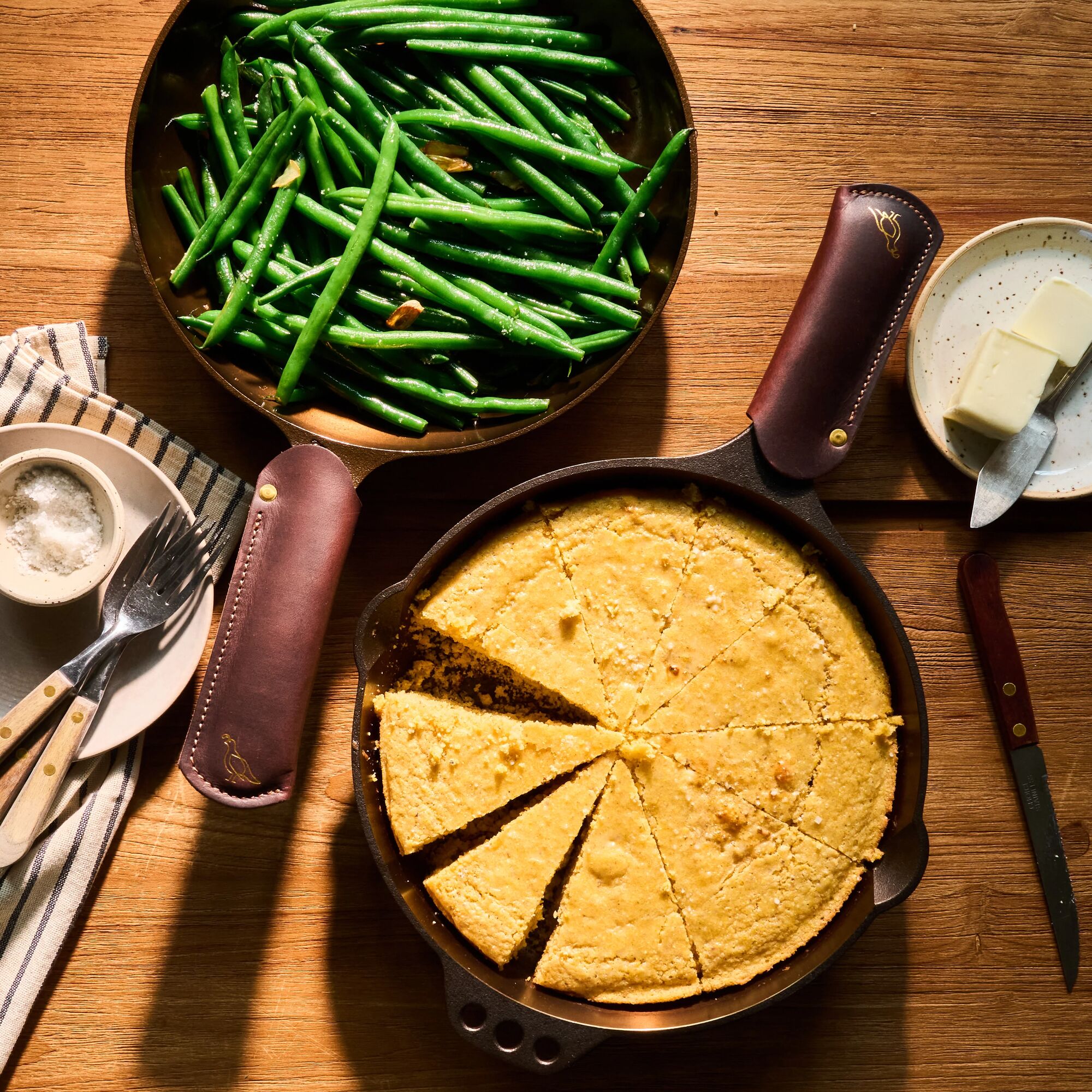 Leather Skillet Sleeve - Image 5